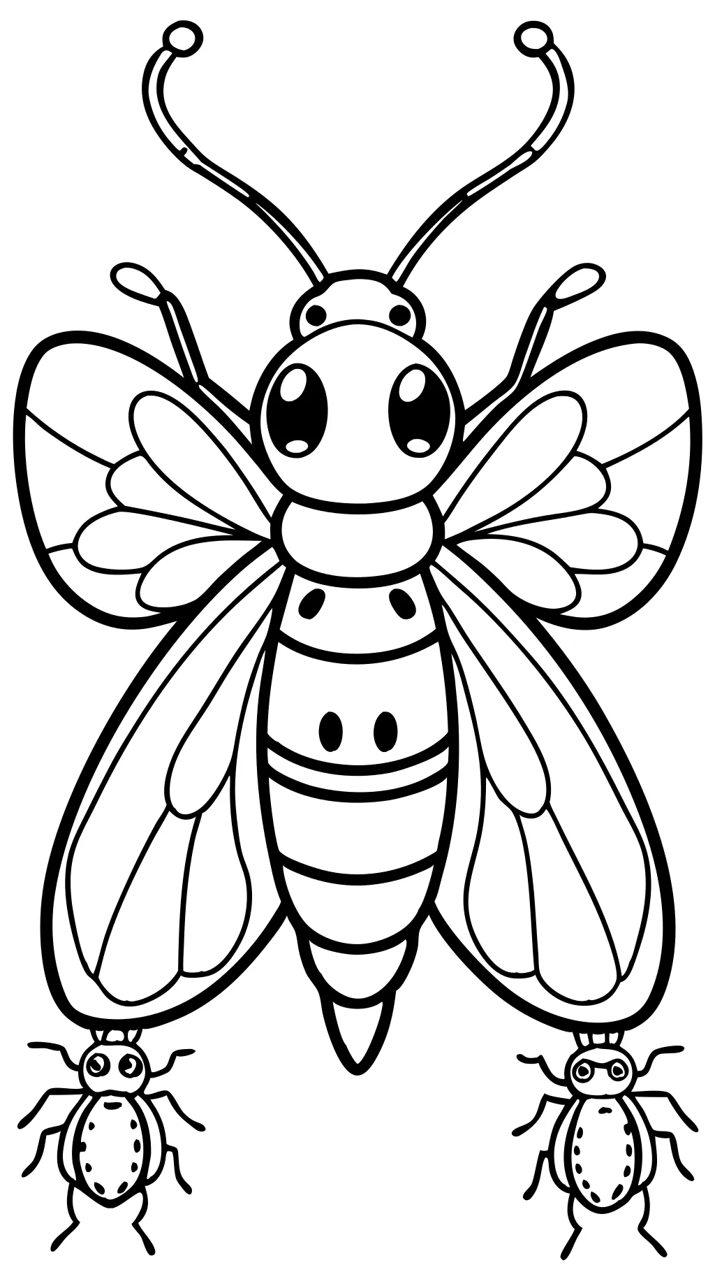 free insect coloring pages